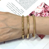 Water-Drop Stainless Steel Bracelet For Women Love Bangle