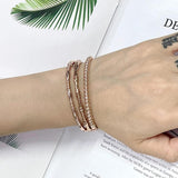 Water-Drop Stainless Steel Bracelet For Women Love Bangle
