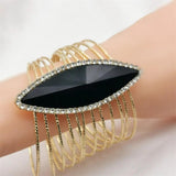 Bohemia Gem Cuff Bracelet Vintage Jewellery