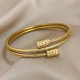 Waterproof Stainless Steel Watch Band Chain Wide Bracelet