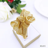 18K Plated Copper Bangle Bracelet Wedding Gift