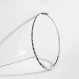 ZAKOL Micro CZ Bangle Colorful Bracelet Wedding Party Jewelry