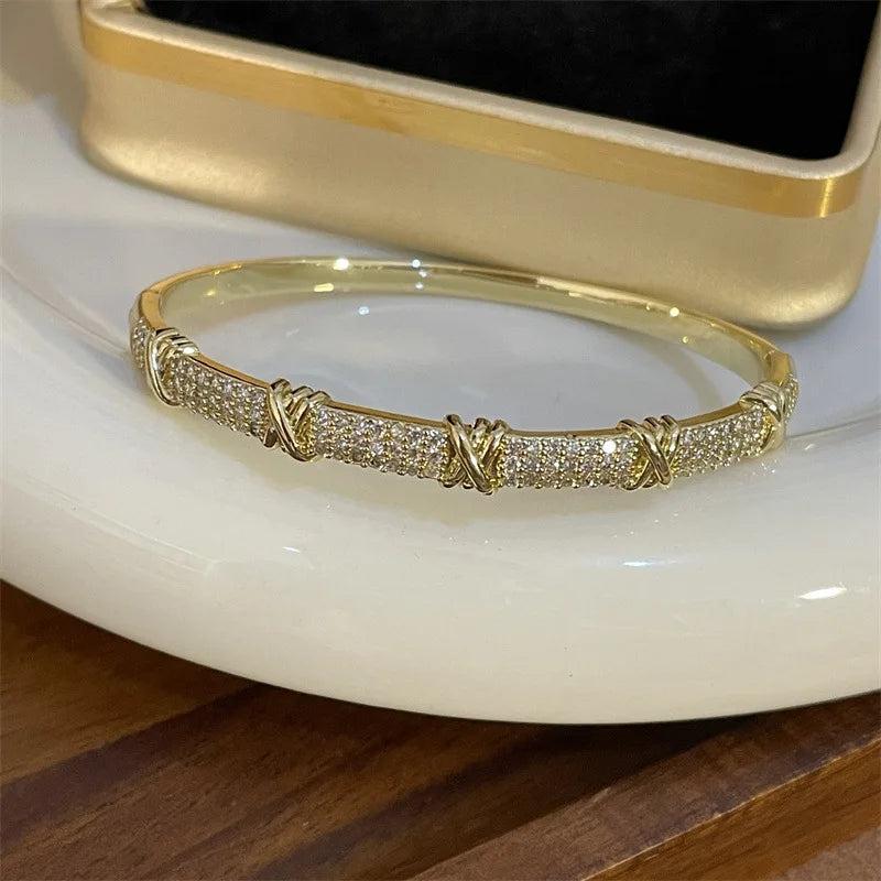 Bamboo Bracelet Geometric Banquet Jewelry