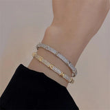 Bamboo Bracelet Geometric Banquet Jewelry