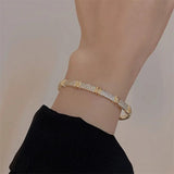 Bamboo Bracelet Geometric Banquet Jewelry