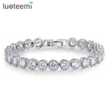 CZ Tennis Bracelets for Women Girl Wedding Decoration
