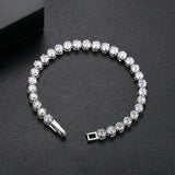 CZ Tennis Bracelets for Women Girl Wedding Decoration