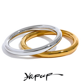 65mm Waterproof Stainless Steel Big Bangle Statement Jewelry