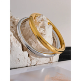 65mm Waterproof Stainless Steel Big Bangle Statement Jewelry
