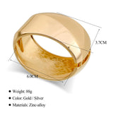 Statement Cuff Bracelet Wide Chunky Bangles Jewelry for Women