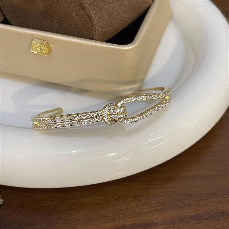 Geometric Opening Bracelet Women's Jewelry