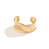 Boho Metal Wide Cuff Open Arm Bangles Punk Bracelets