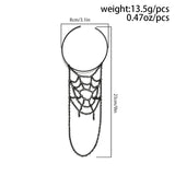 Punk Geometric Charm Upper Arm Bracelet for Women Jewelry