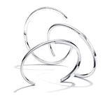 925 Silver Plated 18K Rose Open Bracelet