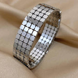 316L Stainless Steel Square Bangle Y2k Jewelry