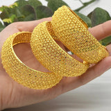 African Bangles Women Arabic Charm Bracelet Cuff Bangles Nigerian Wedding
