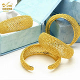 African Bangles Women Arabic Charm Bracelet Cuff Bangles Nigerian Wedding