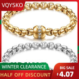 Vintage Zircon Magnetic Bracelet Stylish Couple's Gift