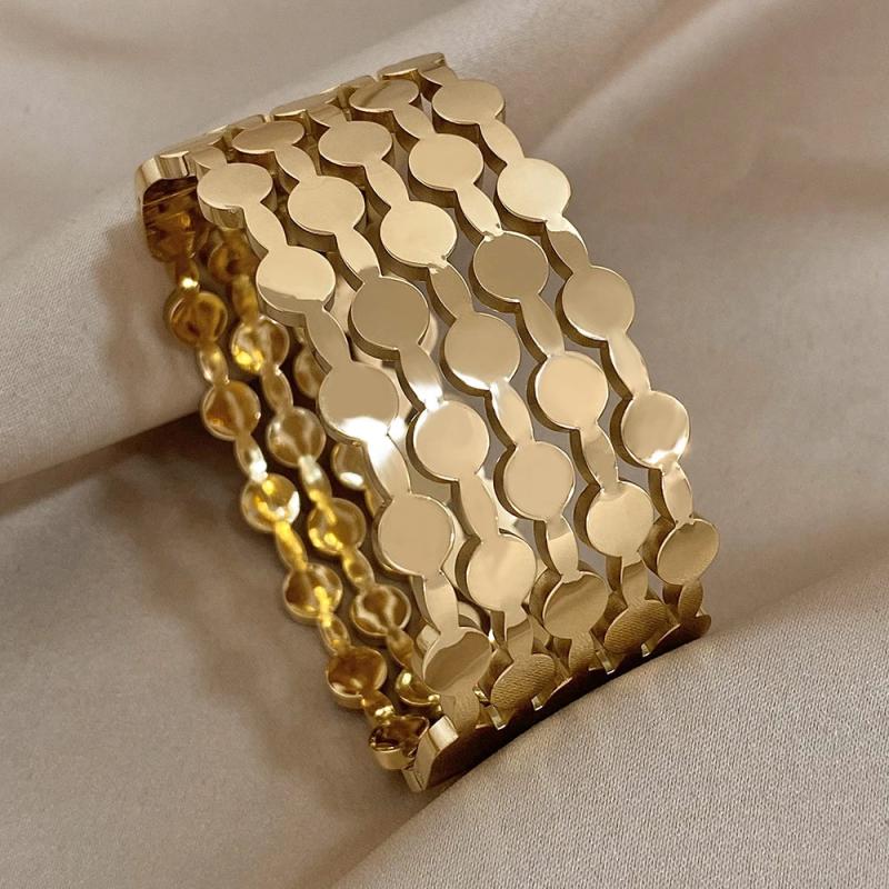 Retro Geometric Silver Cuff Bracelet Vintage Crown Bangle