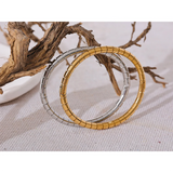 316l Stainless Steel Bracelet Bangle Silver Metal Rust Proof Wrist Jewelry