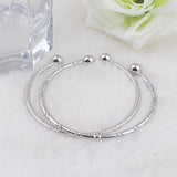 Vintage Bangle Bracelet Men Women Open Cuff Jewelry