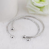 Vintage Bangle Bracelet Men Women Open Cuff Jewelry