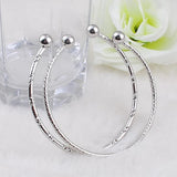 Vintage Bangle Bracelet Men Women Open Cuff Jewelry