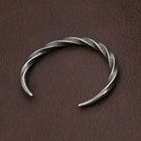 Vintage Stainless Steel Bracelet Twist Bangle Party Jewelry