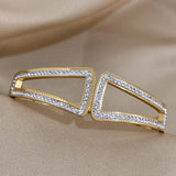 Geometric Stainless Steel Bracelet Bangle for Women