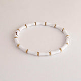 Stainless Steel Bamboo Charm Bracelet for Women - Rust-proof Wrist Jewelry Gift