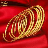 Copper Bangles For Women Charm African Bracelet Dubai Jewelry