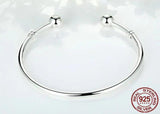 Tibetan Silver Charm Bead Cuff Bracelet Jewelry Gift SZ008