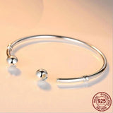 Tibetan Silver Charm Bead Cuff Bracelet Jewelry Gift SZ008