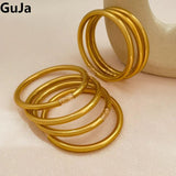 Soft Silicone Bracelet for Women High Plastic Tube Bangle