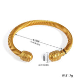 Women Stainless Steel Charm Bracelet Hand Jewelry