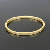 Stainless Steel Round Bangles & Bracelets Gold/Steel Charm Bracelet Women