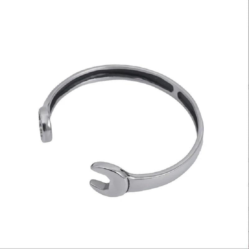 Adjustable Hip-hop Wrench Bracelet Installation Tool