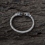 Wolf Head Bracelet Viking Bracelet Teen Wristband Cuff Bracelets