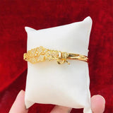 Dubai Cuff Bracelet Zircon Crystal Charm Bangles Indian Bridal Wedding