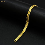 Indian African Charm Hard Bracelets For Women 24k Bangles Wedding