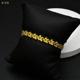 Indian African Charm Hard Bracelets For Women 24k Bangles Wedding