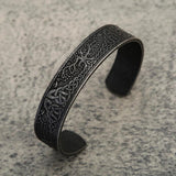 Stainless Steel Celtic Knot Bracelet Men Norse Vikings Tree Of Life Bracelet