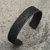 Stainless Steel Celtic Knot Bracelet Men Norse Vikings Tree Of Life Bracelet