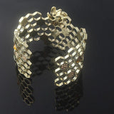 Hollow Honeycomb Geometric Bracelet Charm Dress Accessories Jewelry