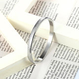 BOBASI Stainless Steel Bracelet for Women Men Engagement