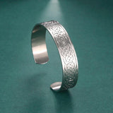Viking Celtics Knot Cuff Bangles Magnetic Health Care Bracelet