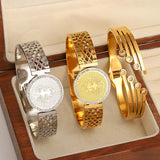 Personality Lion Eyes Stainless Steel Bangles Bracelets for Women
