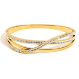 Personality Lion Eyes Stainless Steel Bangles Bracelets for Women