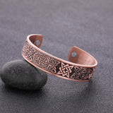 Kolovrat Slavic Bracelet Svarog Vikings Symbol Men Square Cuff Bangle