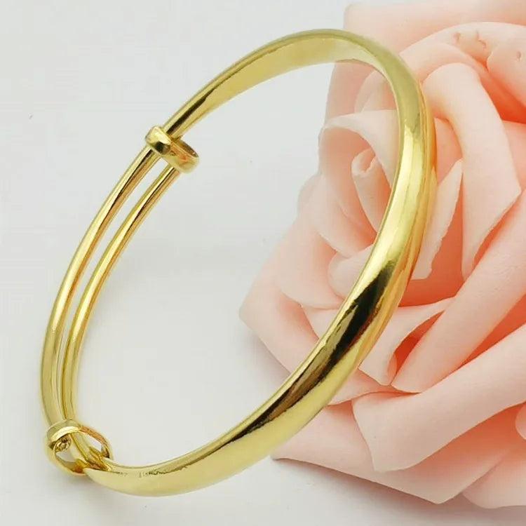 24kGold Bangle Copper electroplating for Women Dubai Bride
